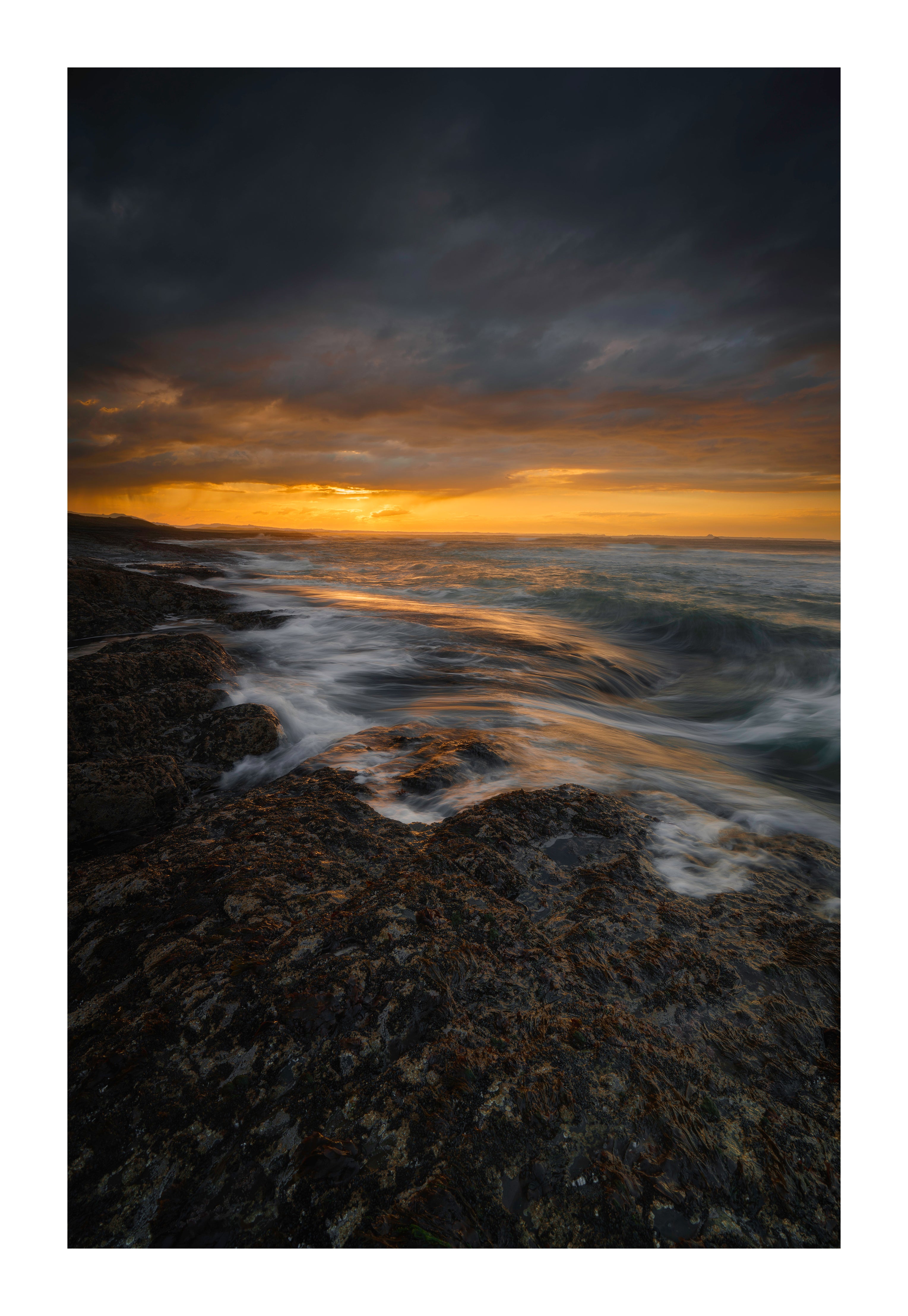 Golden Prelude to the Storm